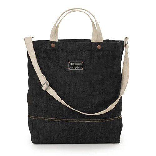 ベアボーンズ BAREBONES ニーラムオーバーサイズトート デニム 20236011032000