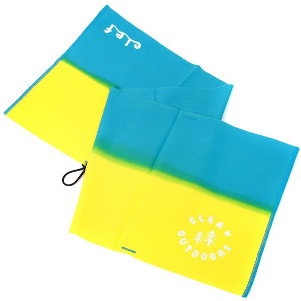 クレ Clef ALL OUTDOOR TENUGUI ターコイズ RB6001