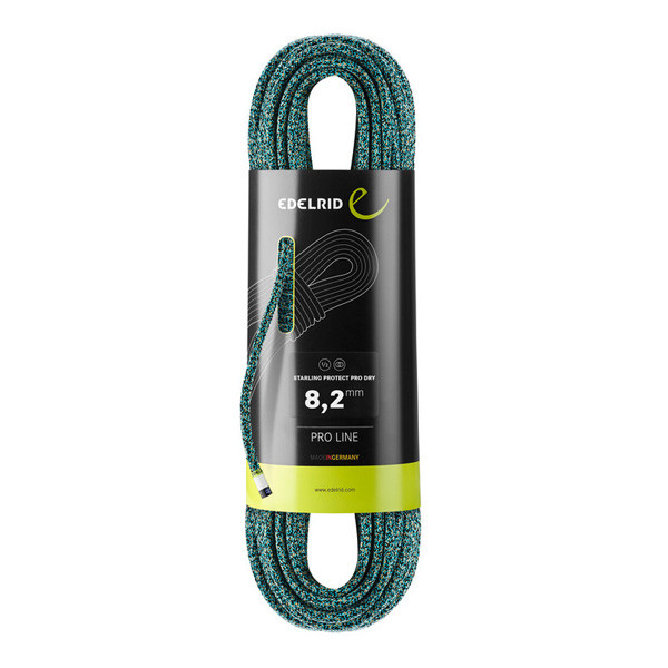 エーデルリッド EDELRID スターリングプロテクトプロドライ 直径8.2mm 60m アイスミントナイト ER71318.060