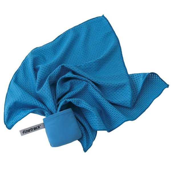 ファイントラック ピカハンカチ アクア FMG0122