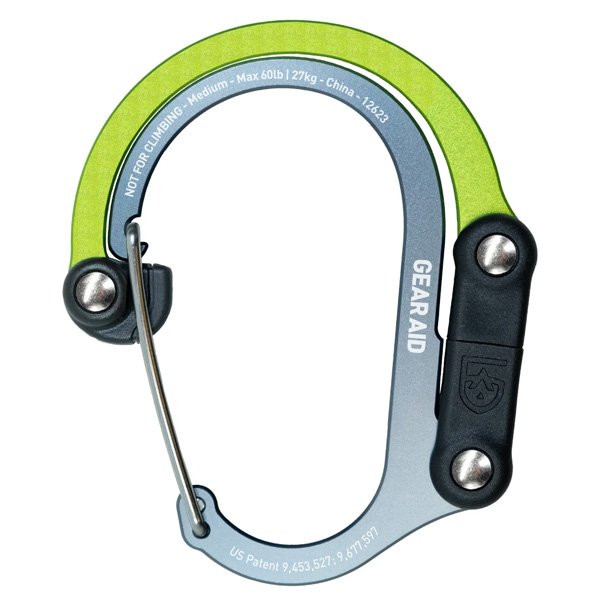 ギアエイド GEAR AID ヒーロークリップ ミディアム ナビグリーン 20155