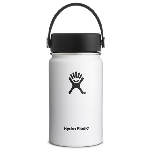 ハイドロフラスク HydroFlask 12oz 354ml ワイドマウス Wide Mouth ホワイト 5089021