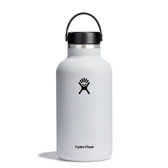 ハイドロフラスク HydroFlask 64oz ワイドマウス Wide Mouth ホワイト 5089026-01