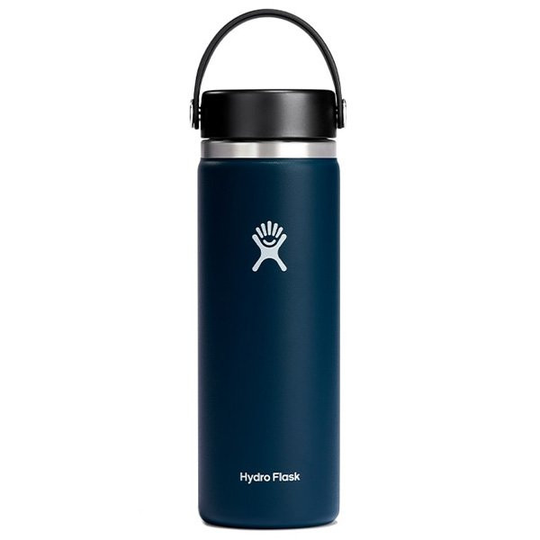 ハイドロフラスク HydroFlask 20oz 591ml ワイドマウス Wide Mouth インディゴ 8900170101222
