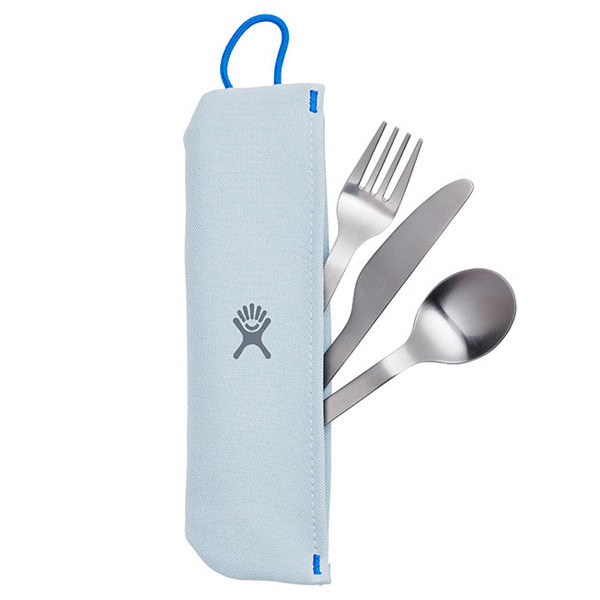 ハイドロフラスク HydroFlask フラットウェアセット Flatware Set ステンレス/レイン 8901240094221