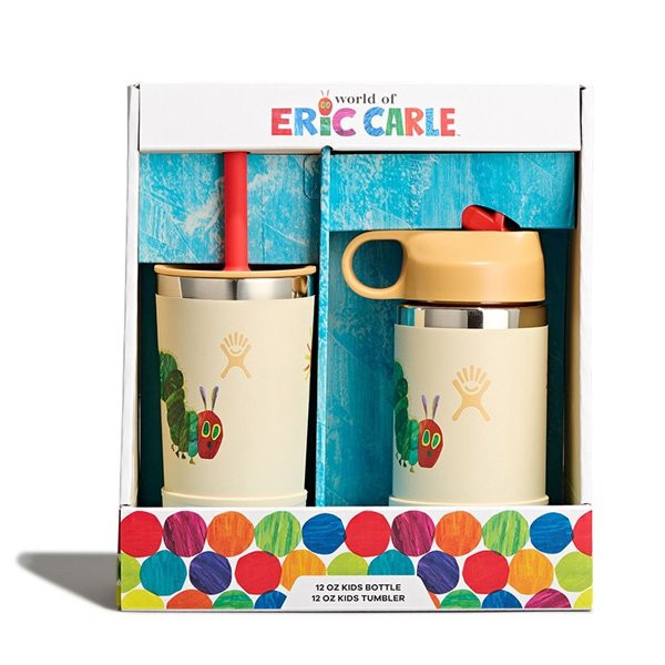 ハイドロフラスク HydroFlask エリック・カール 12oz 354ml タンブラー＆ボトルセット キャタピラー 8902370194252