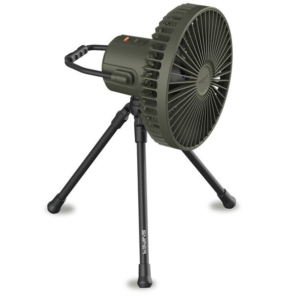 JHQ 充電式扇風機 SNIPER FAN PRO 1 カーキ