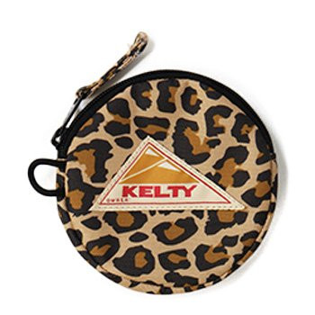 ケルティ KELTY DP サークル コイン ケース 2 ゴールドレオパード 32592468