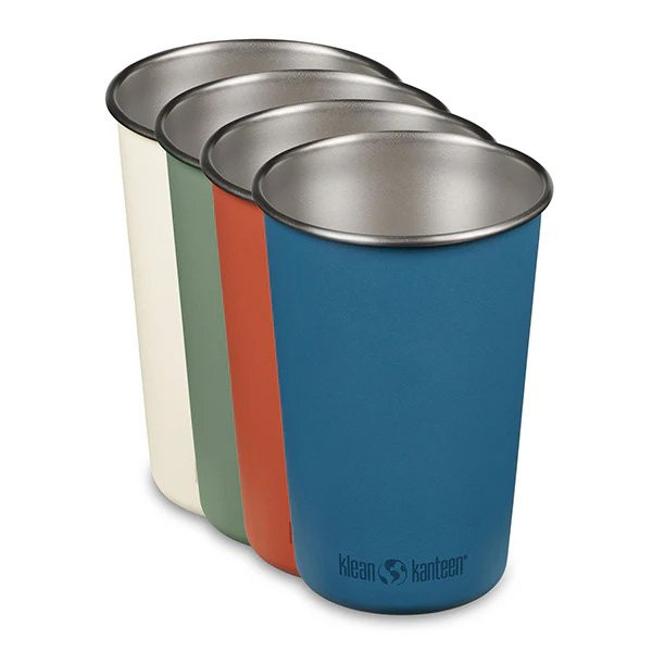 クリーンカンティーン Klean Kanteen パイントカップ ステンレス 16oz 473ml 4Pack パーテイク 19322164601016