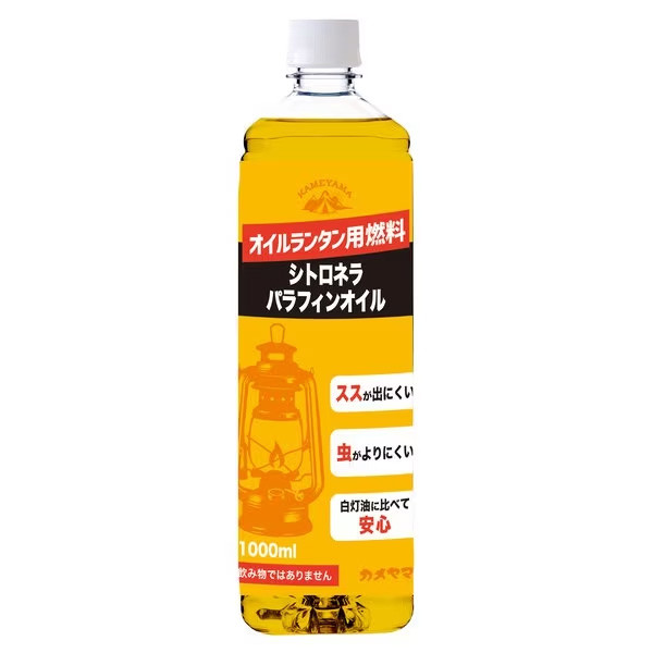 カメヤマ シトロネラパラフィンオイル 1L オイルランタン用燃料 B77160020