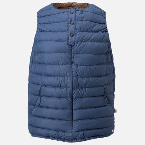 カリマー ボイジャー ウィメンズ ダウン ベスト voyager W's down vest ネイビー Lサイズ 179934