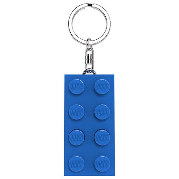 レゴ LEGO 2×4 ブリック キーライト ブルー 37491