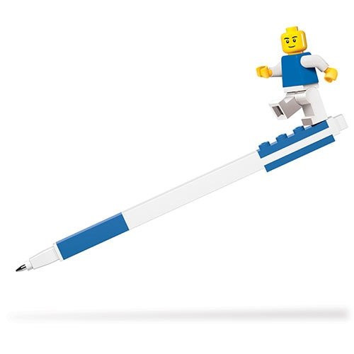 レゴ LEGO ボールペン ミニフィグ ブルー 37566