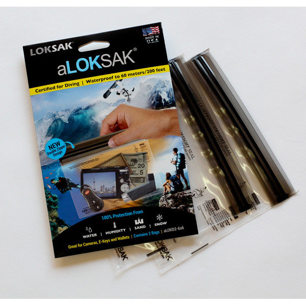 ロックサック LOKSAK aLOKSAK S （2枚入り） ALOKD2-6X6