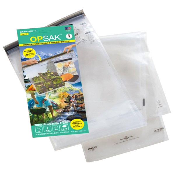 ロックサック LOKSAK OPSAK 防臭バック L 1枚入 OPD1-28X20