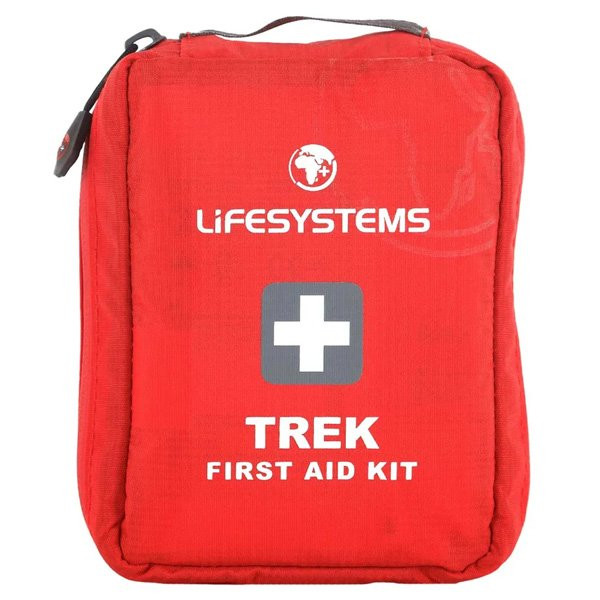 ライフシステム Lifesystems トレック ファーストエイドキットケース レッド L1025SI