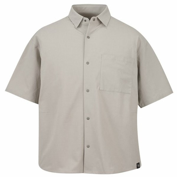 ミレー MILLET メンズ ブリーズメッシュ ショートスリーブシャツ ロープ インポートSサイズ（日本M）MIV02181-N3172