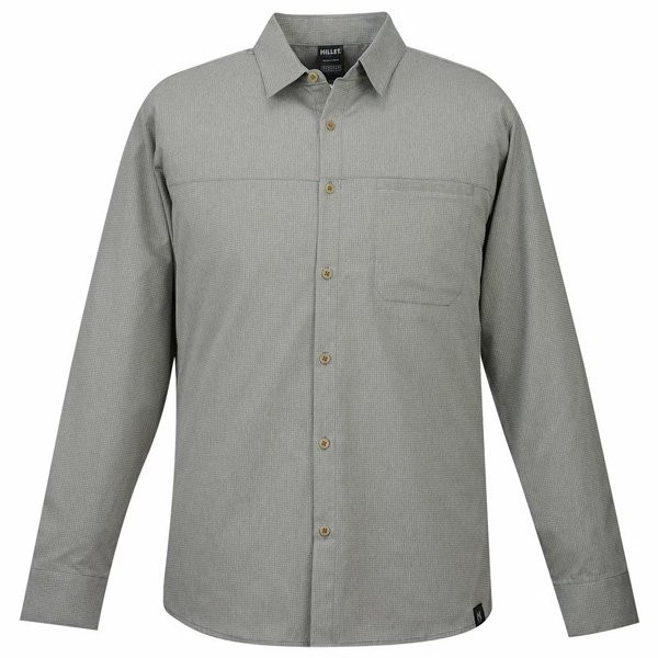 ミレー MILLET メンズ アルピ ロングスリーブシャツ ターマック インポートSサイズ（日本M）MIV02192-N4003