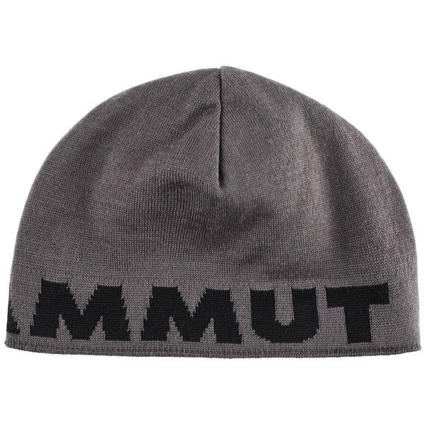 マムート Mammut Logo Beanie マムートロゴビーニー スチール/ブラック 1191-04891-00722