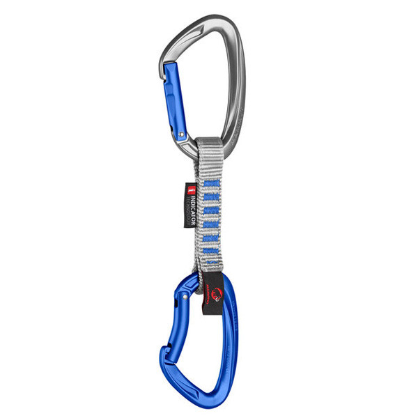 マムート Crag Indicator Express Set ストレートゲート/ベントゲート 15cm シルバー/ウルトラマリン 114g 2040-02181-31200