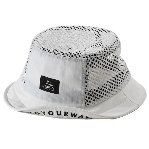 マイルストーン milestone デナリハット ユニセックス オールホワイト フリーサイズ MSC-025