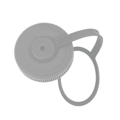 ナルゲン 広口 1.0L用ループキャップ プラチナ 90036