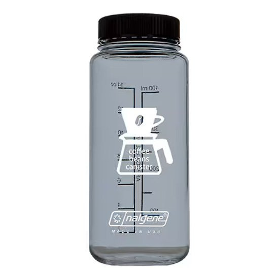 ナルゲン Nalgene コーヒービーンズ キャニスター150g 0.5L グレーブラック 91289