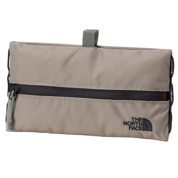 ザ・ノース・フェイス ビルビーフラットポーチL マッシュルーム NN22605-MR