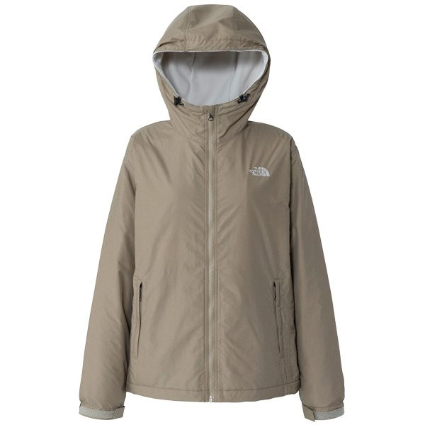 ザ・ノース・フェイス コンパクトノマドジャケット レディース クラシックカーキ Lサイズ NPW72531-CK