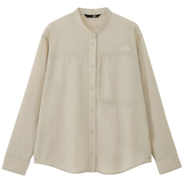 ザ・ノース・フェイス ハイカーズシャツ レディース フォッシルアイボリー Lサイズ NRW12601-FI
