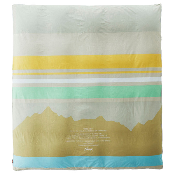 ナンガ NANGA 掛け布団カバー ダブル DUVET COVER DOUBLE MOUNTAIN SAND MOUNTAIN N1BKSm73