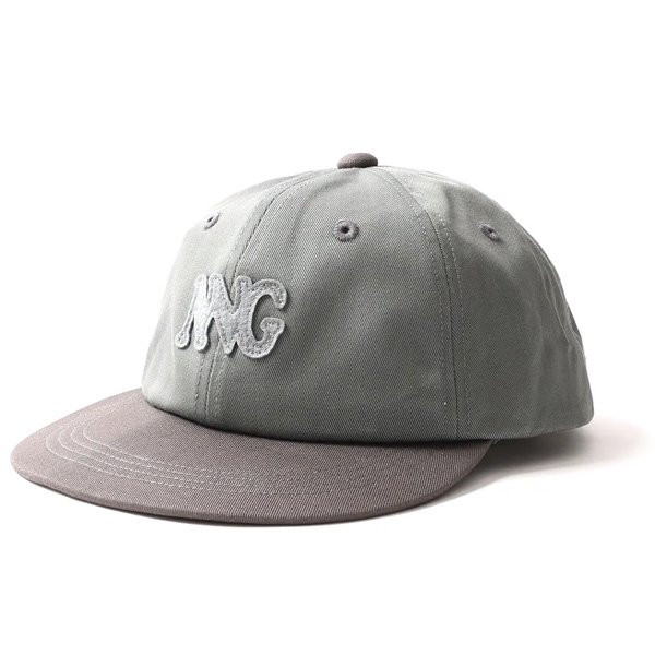 ナンガ NANGA コットンツイル バイカラー キャップ グレー フリーサイズ N2600-3A065A