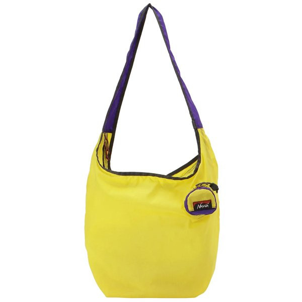 ナンガ NANGA ポケッタブル ショルダーバッグ イエロー N2600-3N098Z