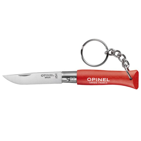 オピネル OPINEL キーチェーン No.04 レッド 41804