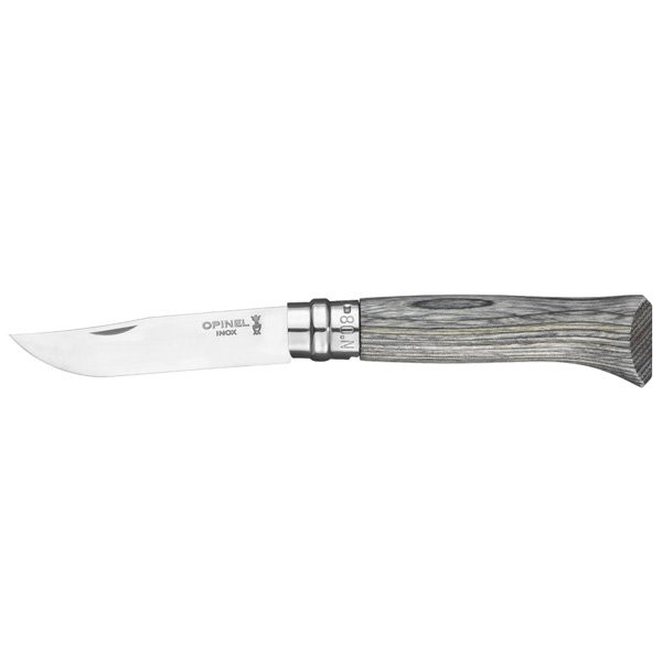 オピネル OPINEL ラミネーテッドバーチ No.8 グレー 41815