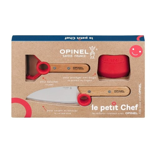 オピネル Le Petit Chef シェフボックスセット レッド 41832