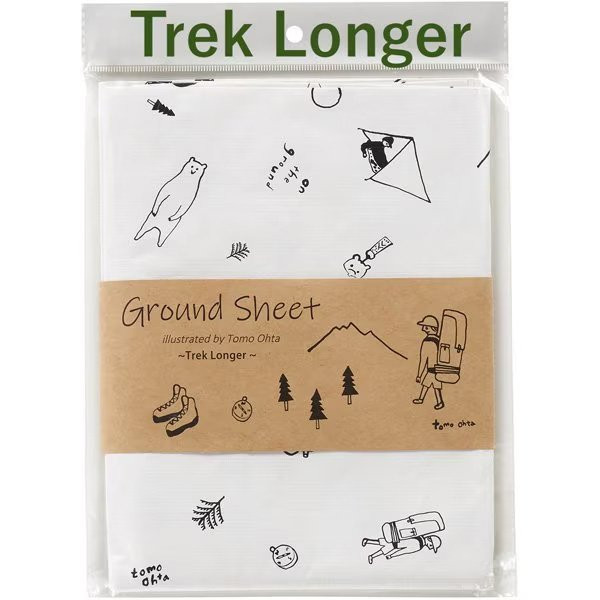 OTG 太田朋デザイン グランドシート 白 Trek Longer OTG-F-22-1