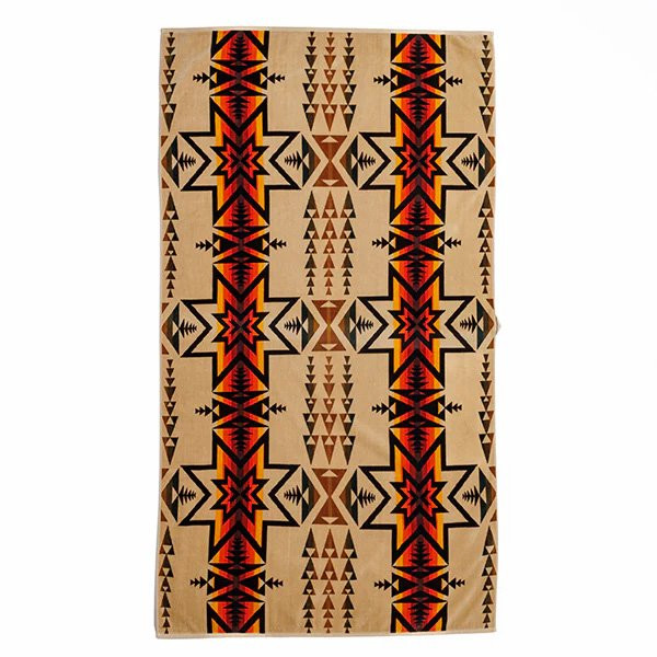 ペンドルトン PENDLETON ジャガードバスタオルオーバーサイズ XB233 プレインスタータン 19373185403000