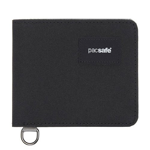 パックセーフ PacSafe RFIDバイフォールドウォレット ジェットブラック 12970380130000