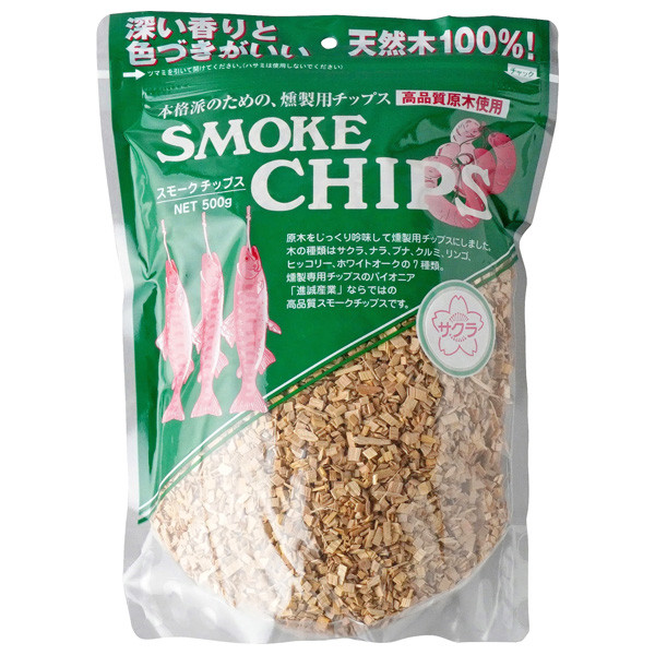 進誠産業 スモークチップ サクラ 500g