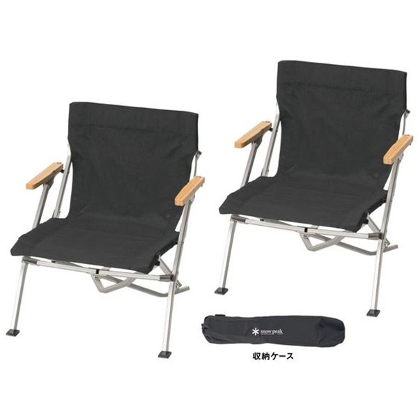 スノーピーク snow peak エントリーローチェア ショート 2脚セット SET-093