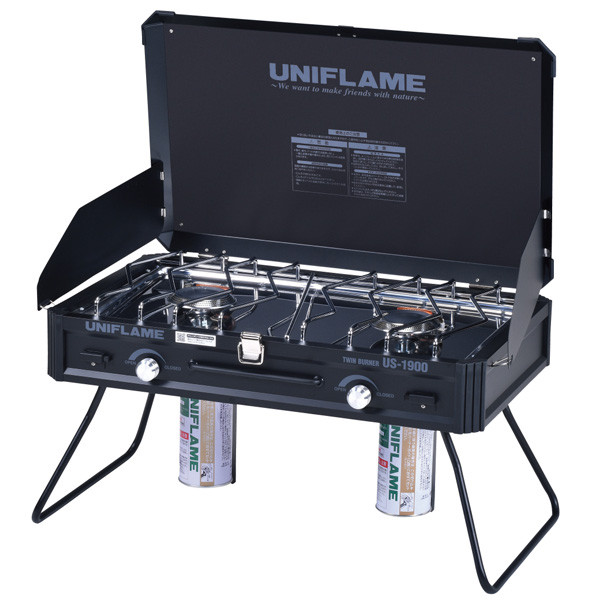 ユニフレーム UNIFLAME ツインバーナー US-1900 ブラック LTD 610350