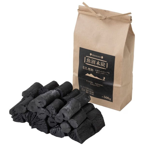 魚沼木炭 UL燃料 500g 11301
