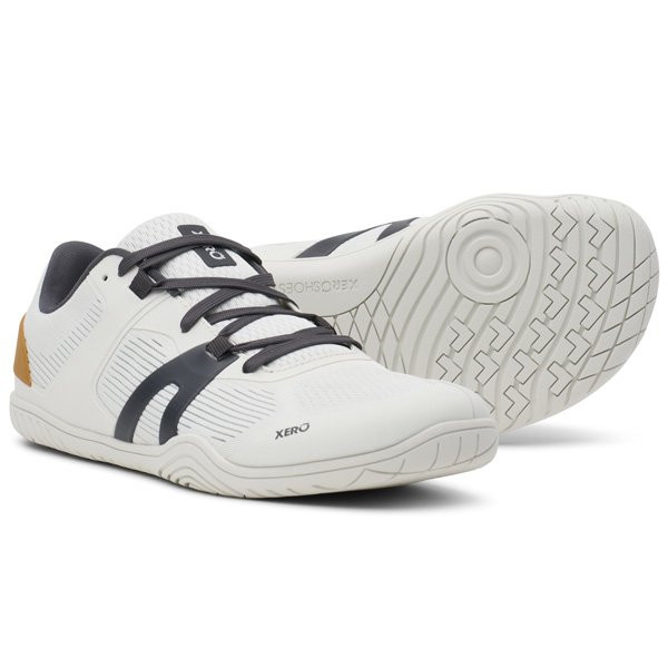 ゼロシューズ Xero Shoes メンズ 360 ラリー ホワイト/アスファルト M7 25cm TSRM-WHAP