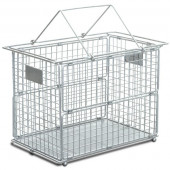 アノバ ANOBA フォールディングワイヤーバスケット M SUS Ver. AN117