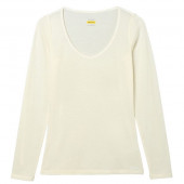 アイスブレーカー icebreaker メリノ 150 サイレン ロングスリーブ スウィートハート アンダイド インポートSサイズ（日本M）IUW62200-00