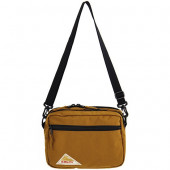ケルティ KELTY レクタングル ジップ ショルダー M キャラメル 3259258424