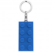 レゴ LEGO 2×4 ブリック キーライト ブルー 37491