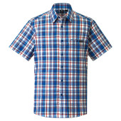 モンベル WIC.ライト シングルポケット ショートスリーブシャツ Men's コバルトブルー Mサイズ 1114282