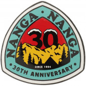ナンガ NANGA 30th アニバーサリー ステッカー デルタ グリーン×レッド N0003052